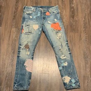 True Religion woman’s pants.